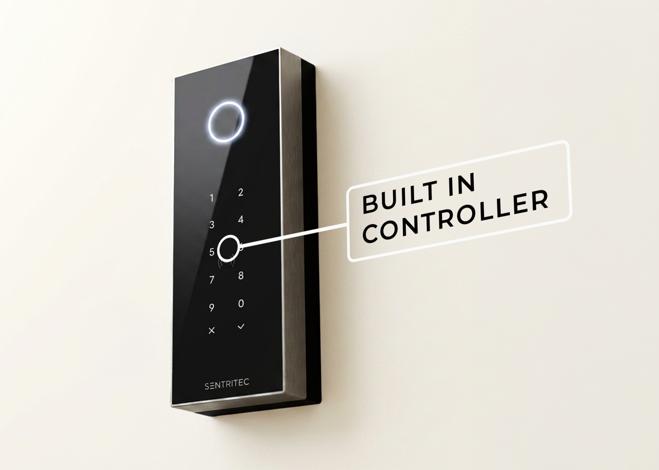 Circuit board — the controller built into the reader